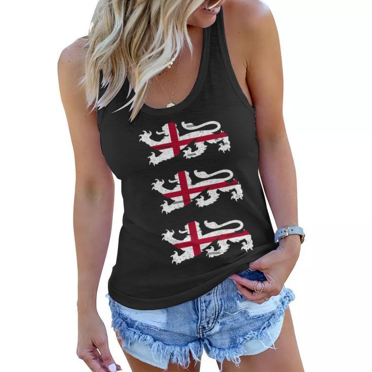 England Euro 21 English Lions Soccer Fan Flag Women Flowy Tank