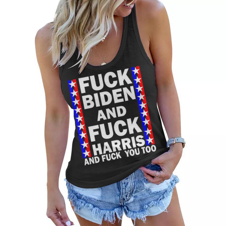 FCk Kamala Harris And F Joe Biden Tshirt Women Flowy Tank