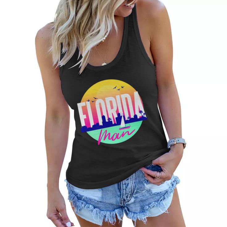 Florida Man V2 Women Flowy Tank