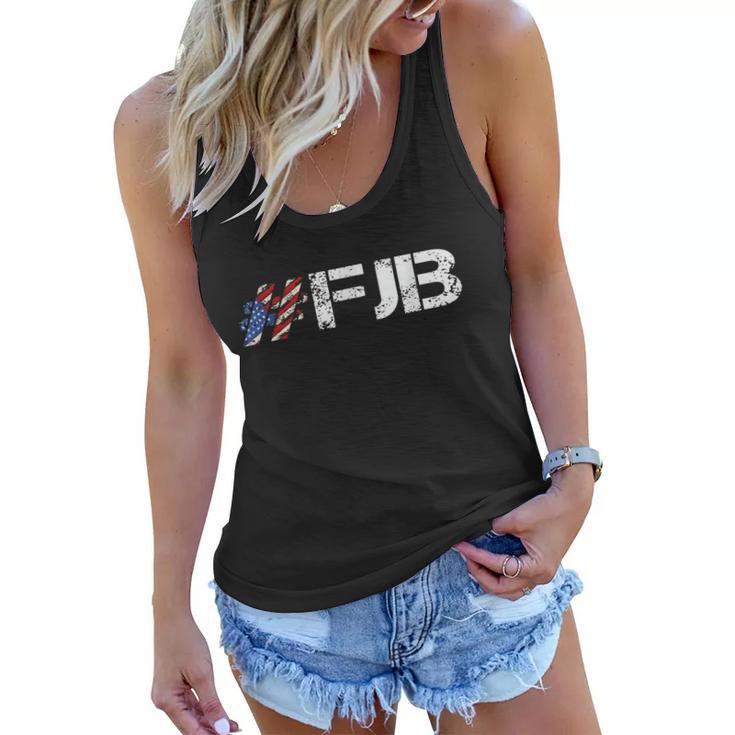 Funny Anti Biden Fjb Pro America For Joe Biden Fjb Women Flowy Tank
