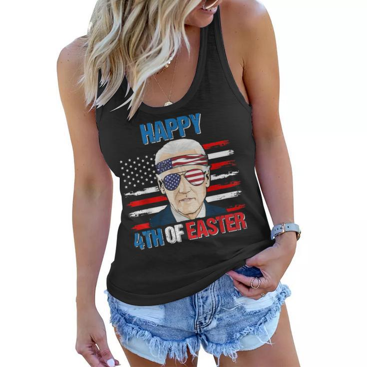 Funny Joe Biden Happy 4Th Of Easter Confused 4Th Of July  V2 Women Flowy Tank