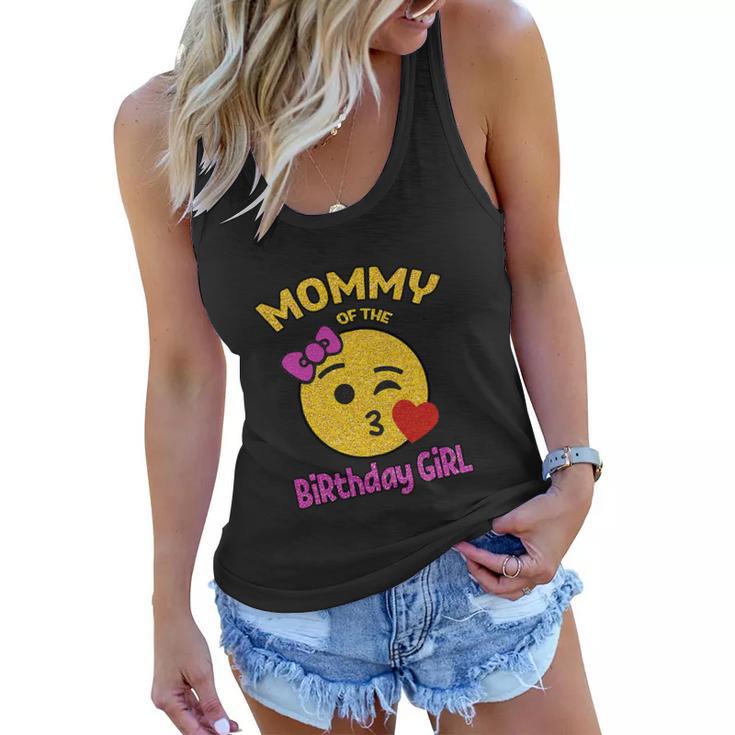 Funny Mom Of The Birthday Girl Omg Its My Birthday Women Flowy Tank