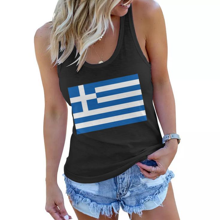 Greece Flag V2 Women Flowy Tank