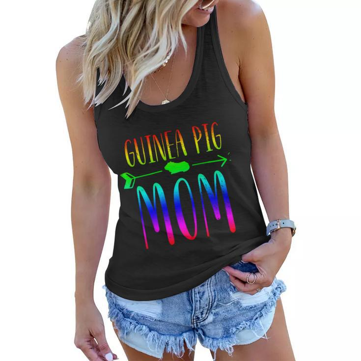 Guinea Pig Mom Cute Pet Owner White Gift Cute Gift Graphic Design Printed Casual Daily Basic Women Flowy Tank