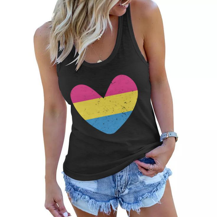 Heart Lgbt Gay Pride Lesbian Bisexual Ally Quote V2 Women Flowy Tank