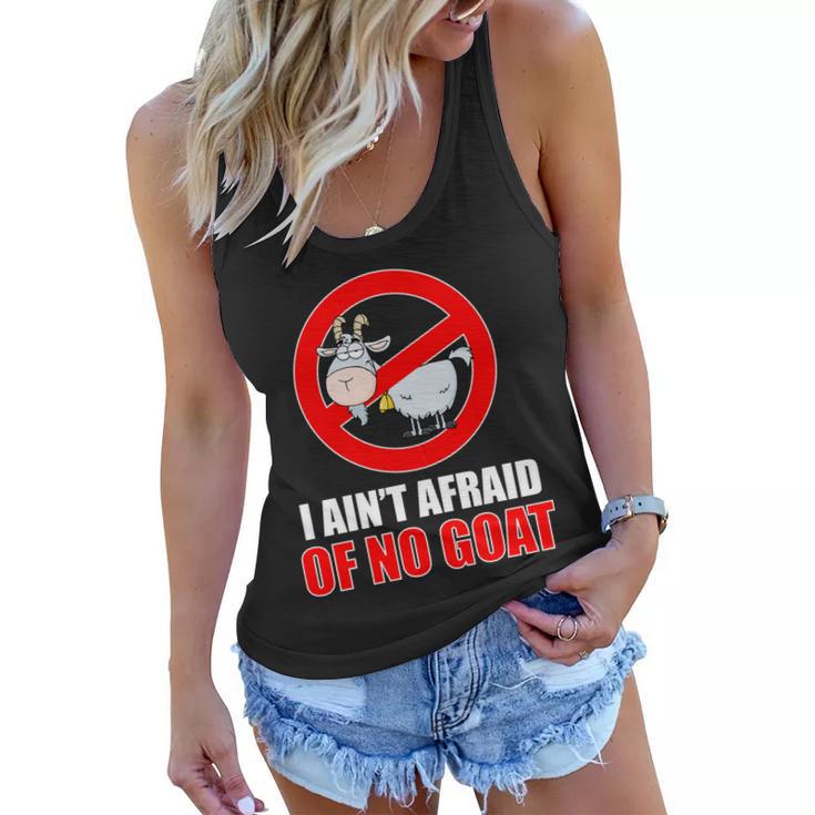 I Aint Afraid Of No Goat Chicago Tshirt Women Flowy Tank