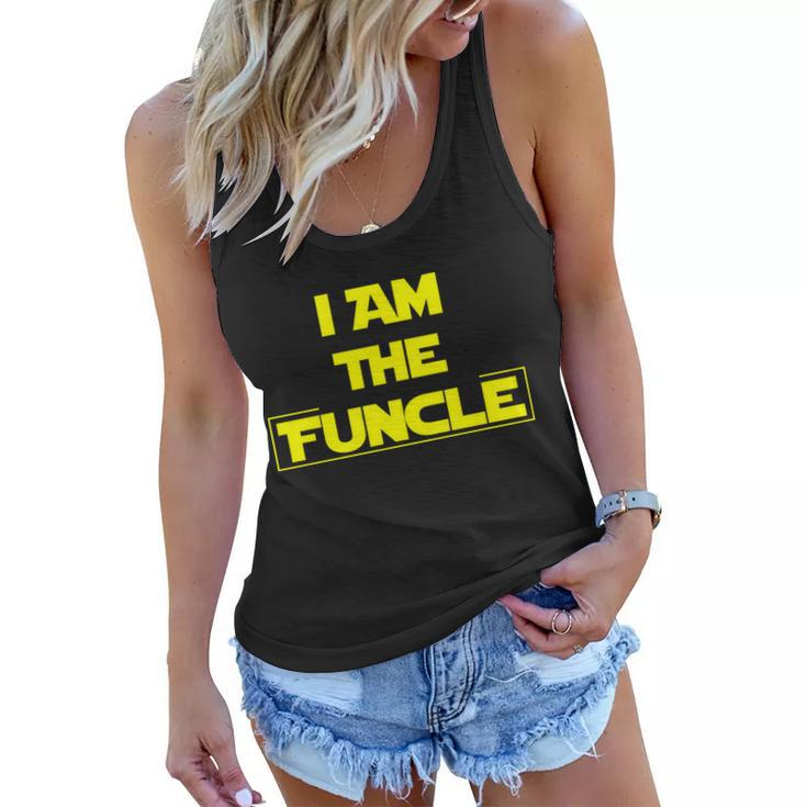 I Am The Funcle Fun Uncle Tshirt Women Flowy Tank