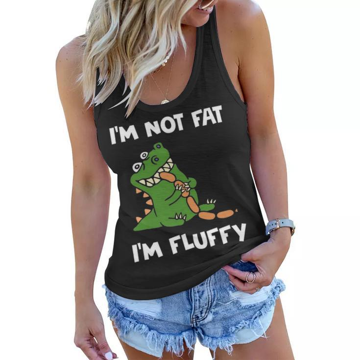 I M Not Fat I M Fluffy V2 Women Flowy Tank