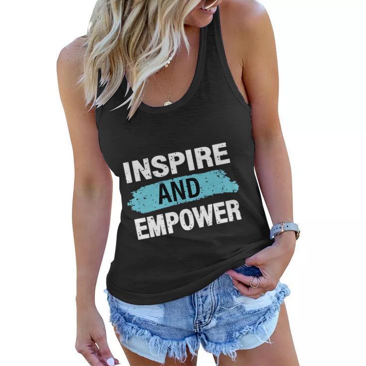 Inspire And Empower Women Flowy Tank