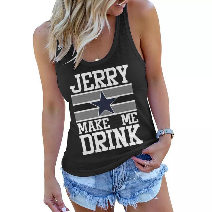 Jerry Makes Me Drink Women Flowy Tank