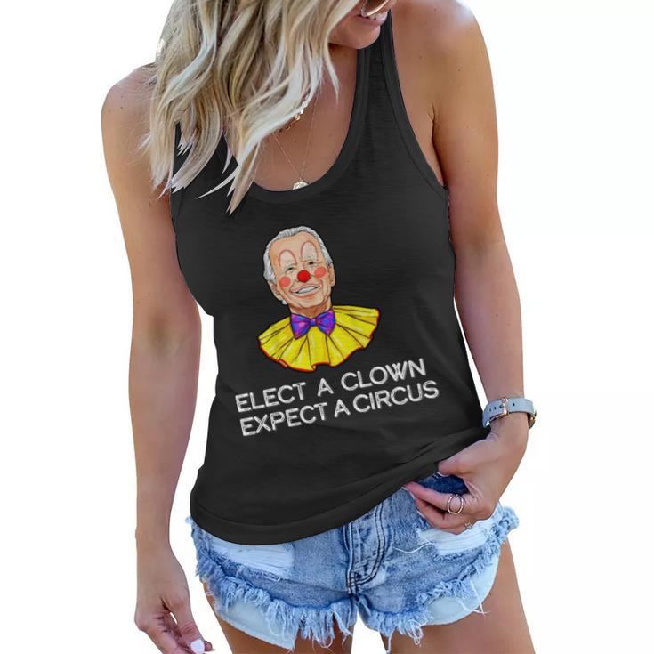 Joe Biden Elected A Clown Circus Tshirt Women Flowy Tank