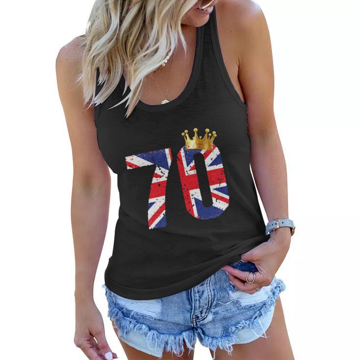 Jubilee Party Queens Platinum 1952 For 4Th Of July Women Flowy Tank