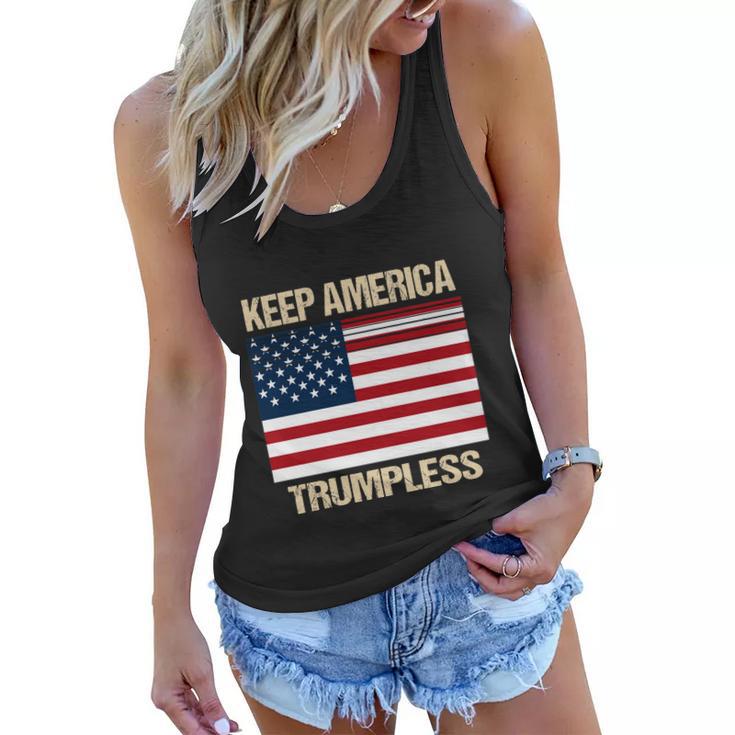 Keep America Trumpless Gift V9 Women Flowy Tank