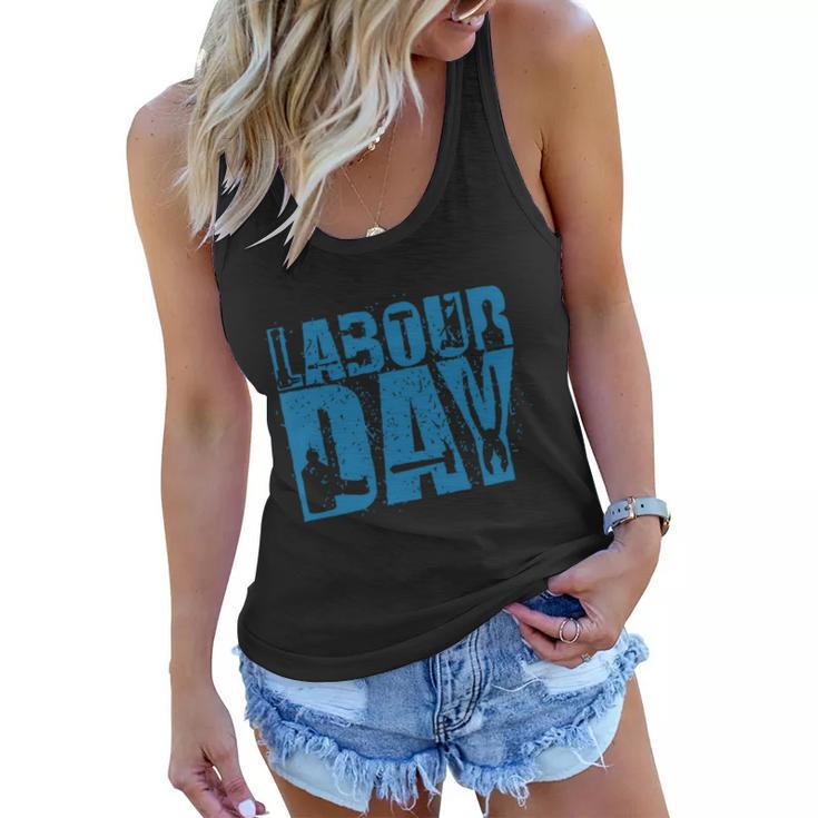 Labor Day Happy Labor Day Waleed Graphic Design Printed Casual Daily Basic Women Flowy Tank