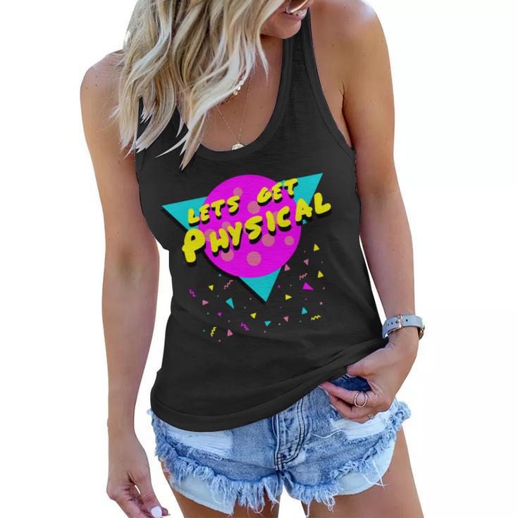 Lets Get Physical Retro S Women Flowy Tank