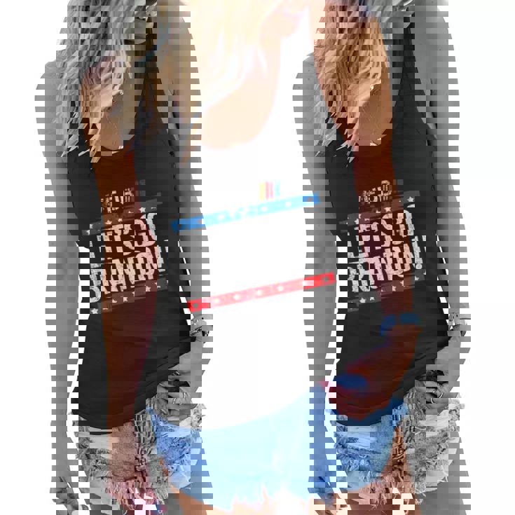 Lets Go Brandon Lets Go Brandon V2 Women Flowy Tank