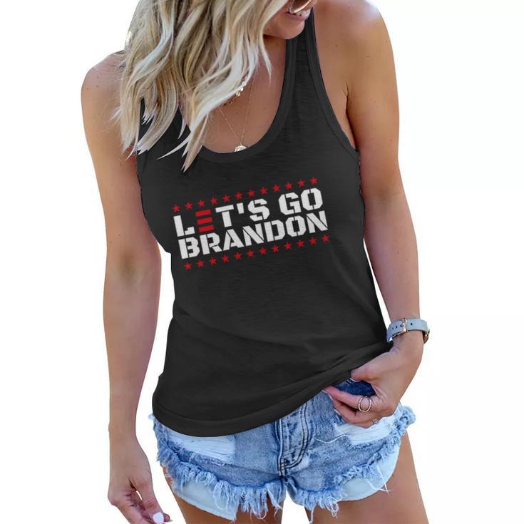 Lets Go Brandon Trump  V2 Women Flowy Tank