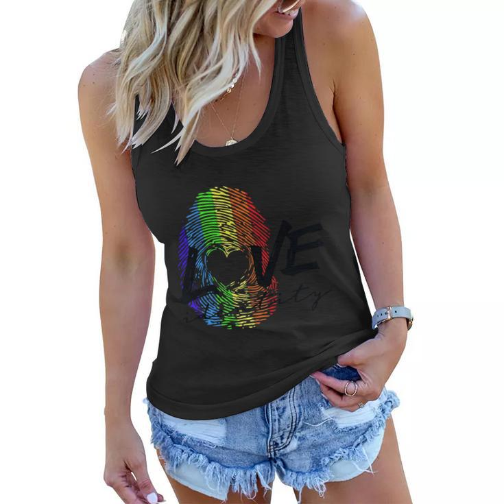 Love Identity Lgbtq Love Gay Pride Lgbt Pride Month Graphic Design Printed Casual Daily Basic Women Flowy Tank