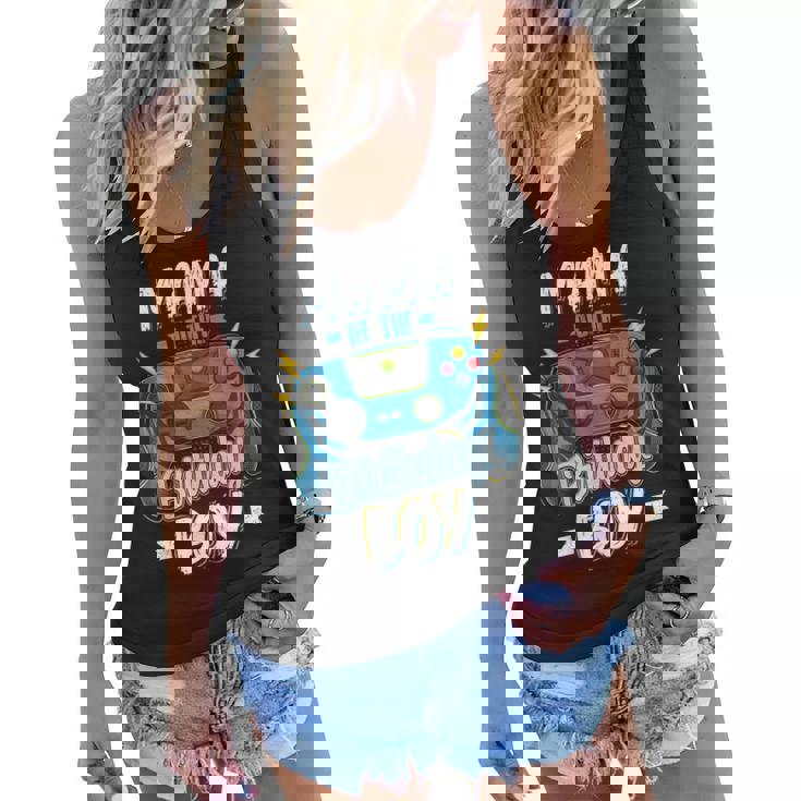 Mama Of The Birthday Boy Matching Family Video Gamer Party Women Flowy Tank Mama Of The Birthday Boy Matching Family Video Gamer Party Women Flowy Tank