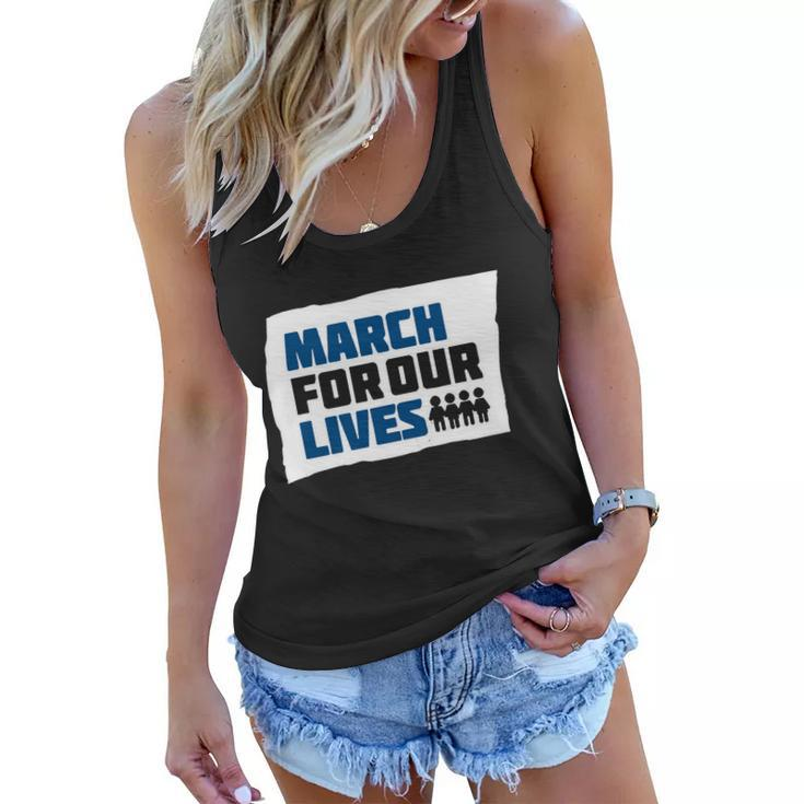 March For Our Lives Tshirt Women Flowy Tank