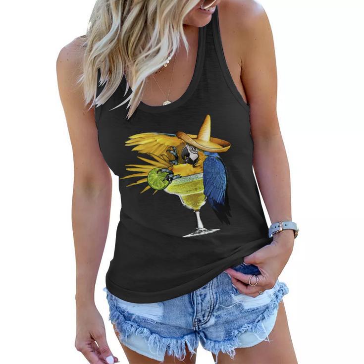 Margarita Parrot Women Flowy Tank