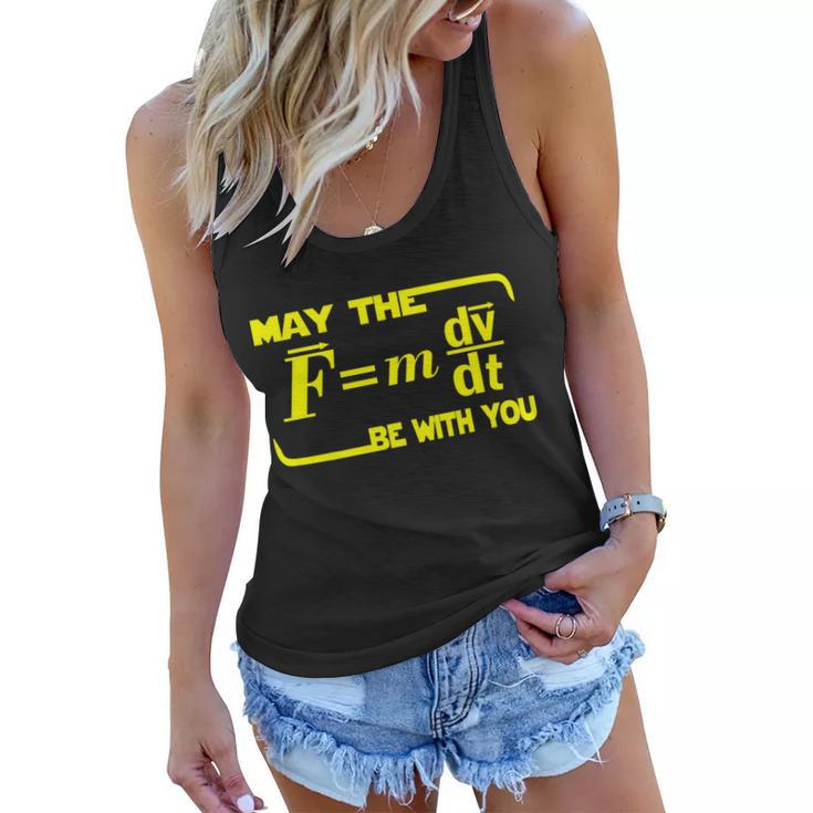 May The FMdvDt Be With You Physics Tshirt Women Flowy Tank
