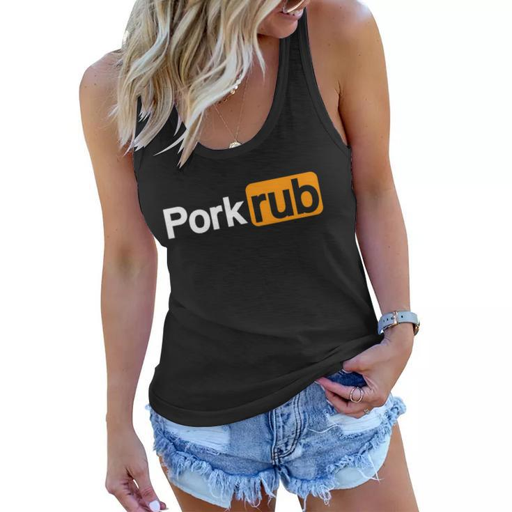 Mens Pork Rub Tshirt | Funny Bbq Shirt | Barbecue Tshirt Tshirt Women Flowy Tank