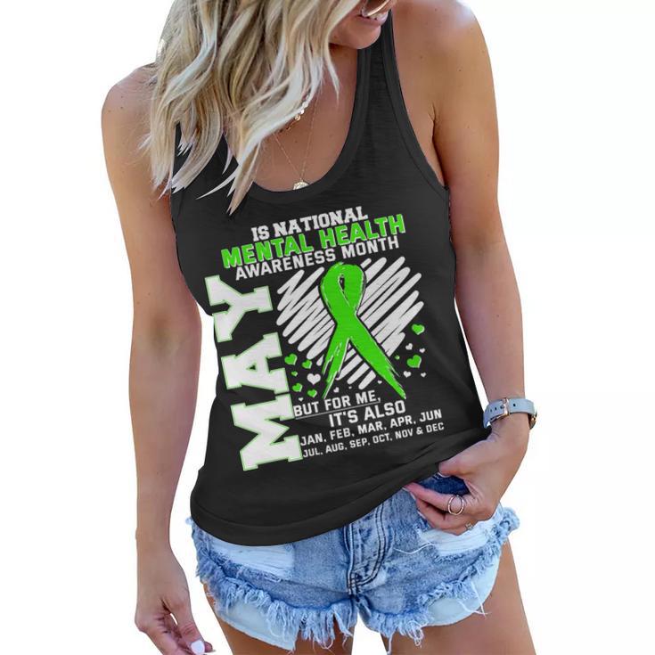 Mental Health Awareness Month Is All Year Long Women Flowy Tank