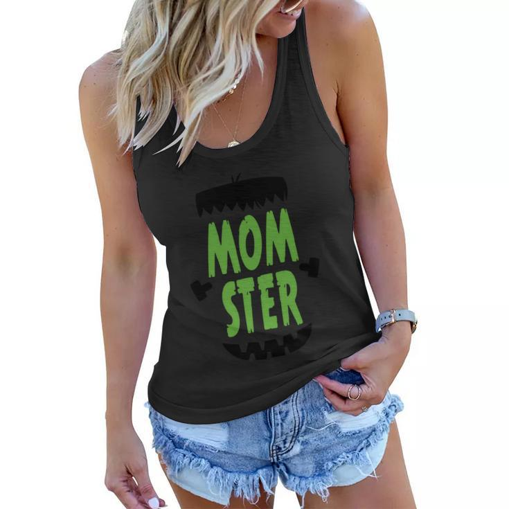 Momster Funny Halloween Quote Women Flowy Tank