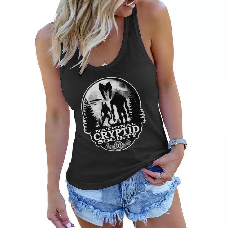 National Cryptid Society Mothman Tshirt Women Flowy Tank