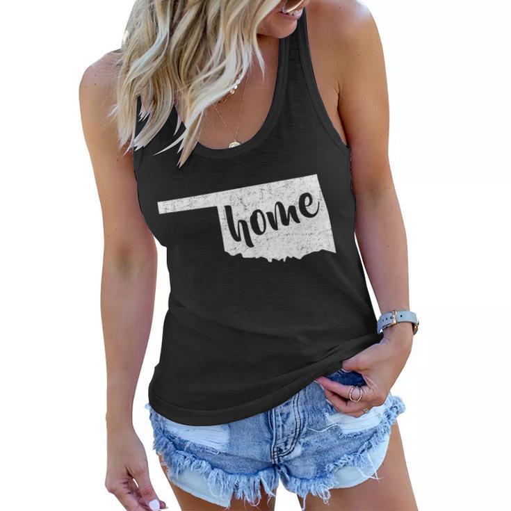 Oklahoma Home State Women Flowy Tank