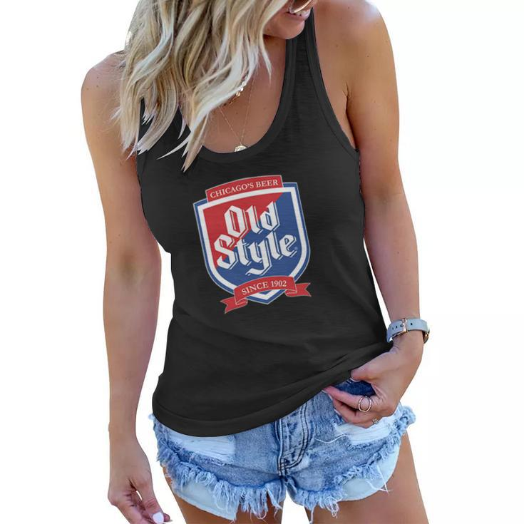 Old Style Beer Logo Chicago Tshirt Women Flowy Tank