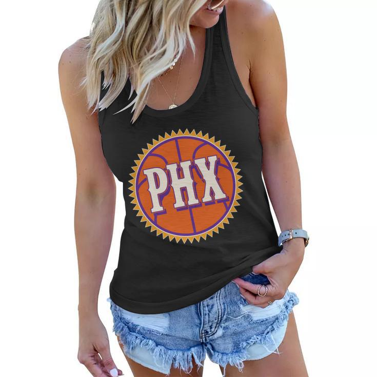 Phoenix Phx Basketball Sun Ball Women Flowy Tank