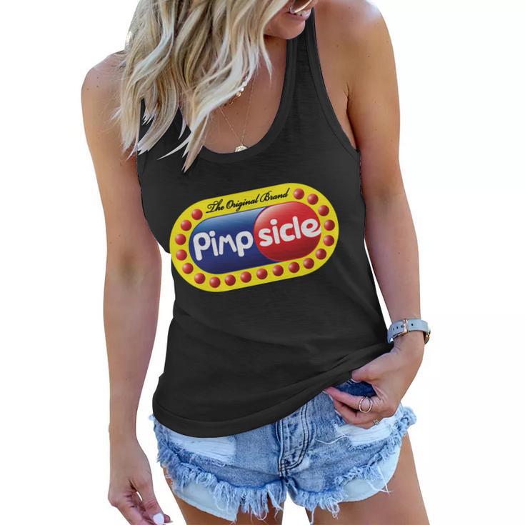 Pimpsicle Tshirt Women Flowy Tank