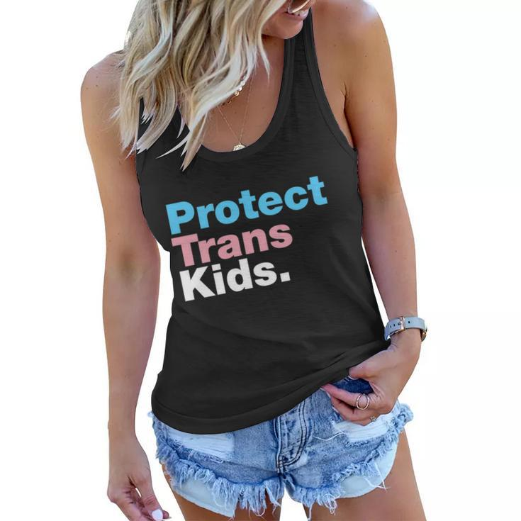 Protect Trans Kids V3 Women Flowy Tank
