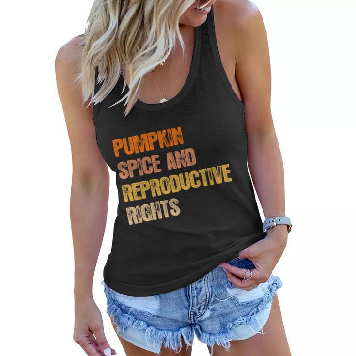 Pumpkin Spice Reproductive Rights Feminist Rights Choice Meaningful Gift Women Flowy Tank