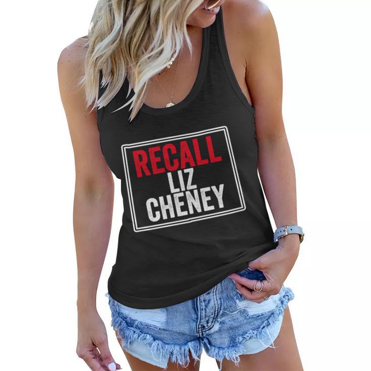 Recall Liz Cheney Anti Liz Cheney Defeat Liz Cheney Funny Gift Women Flowy Tank