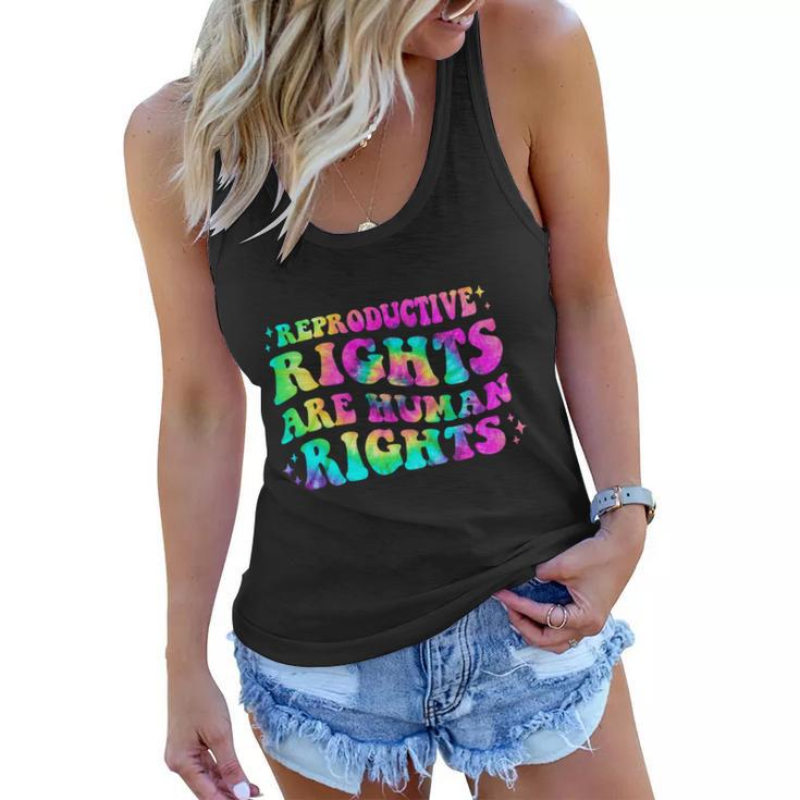 Reproductive Rights Are Human Rights Feminist V5 Women Flowy Tank