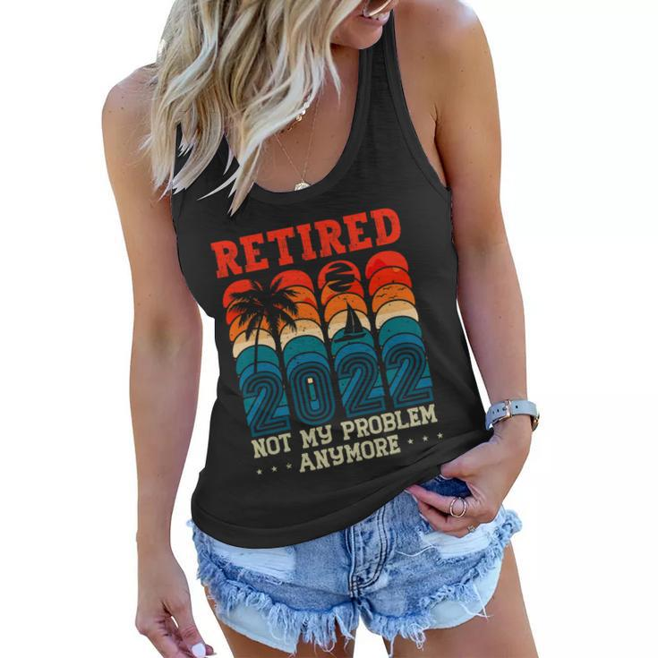Retirement Gifts For Men & Women Funny Legend Retired 2022 Tshirt Women Flowy Tank
