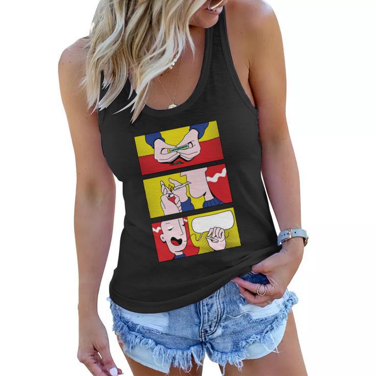 Stoner Comic Tshirt Women Flowy Tank