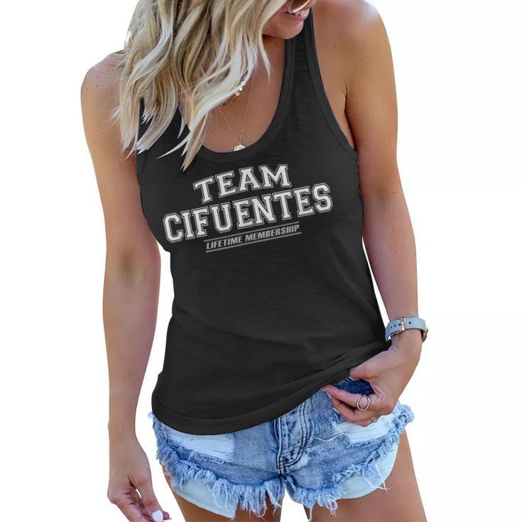 Team Cifuentes | Proud Family Surname Last Name Gift Women Flowy Tank