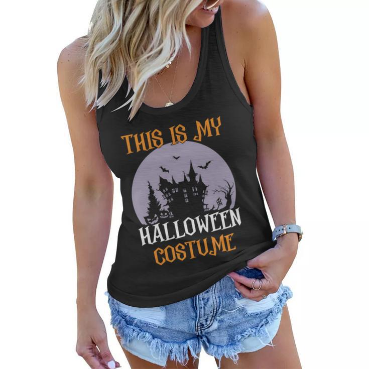 This Is My Halloween Costume Halloween Quote Women Flowy Tank