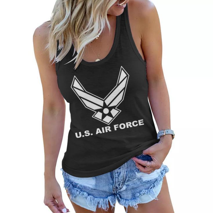 US Air Force Logo Women Flowy Tank