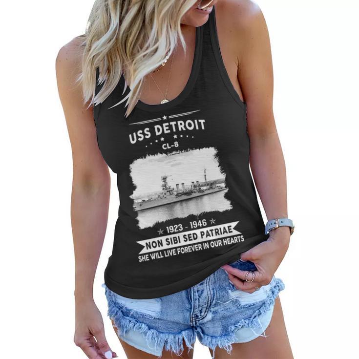 Uss Detroit Cl Women Flowy Tank