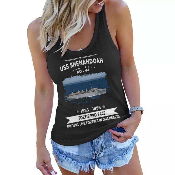 Uss Shenandoah Ad  Women Flowy Tank