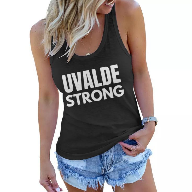 Uvalde Strong Texas Strong V2 Women Flowy Tank