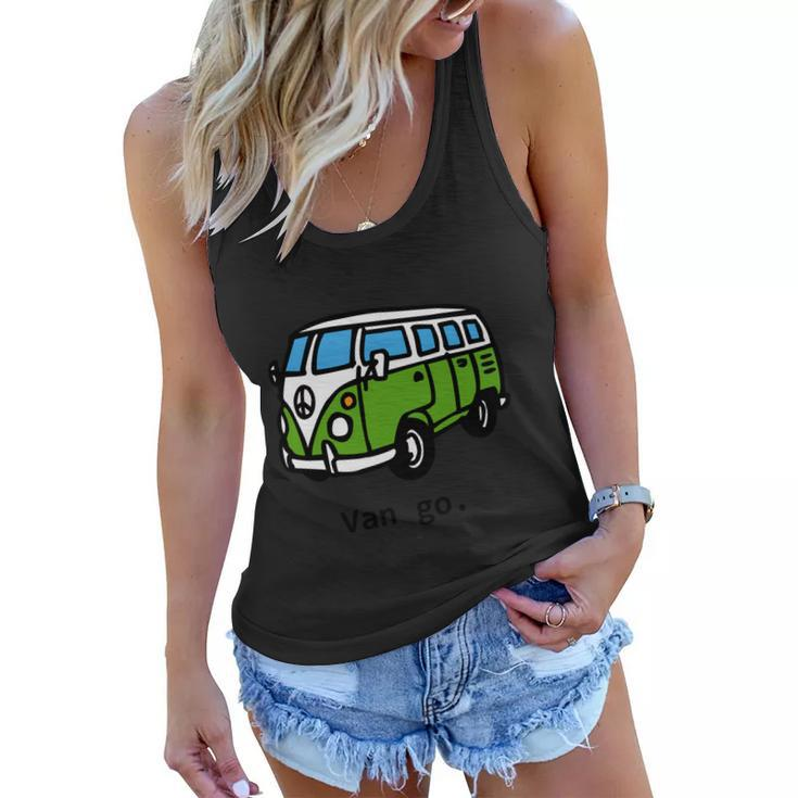 Van Go Bus Tshirt Women Flowy Tank