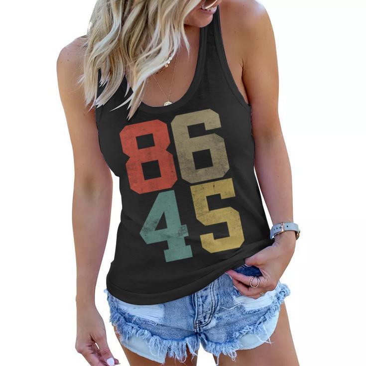 Vintage 86 45 Anti Trump Tshirt Women Flowy Tank