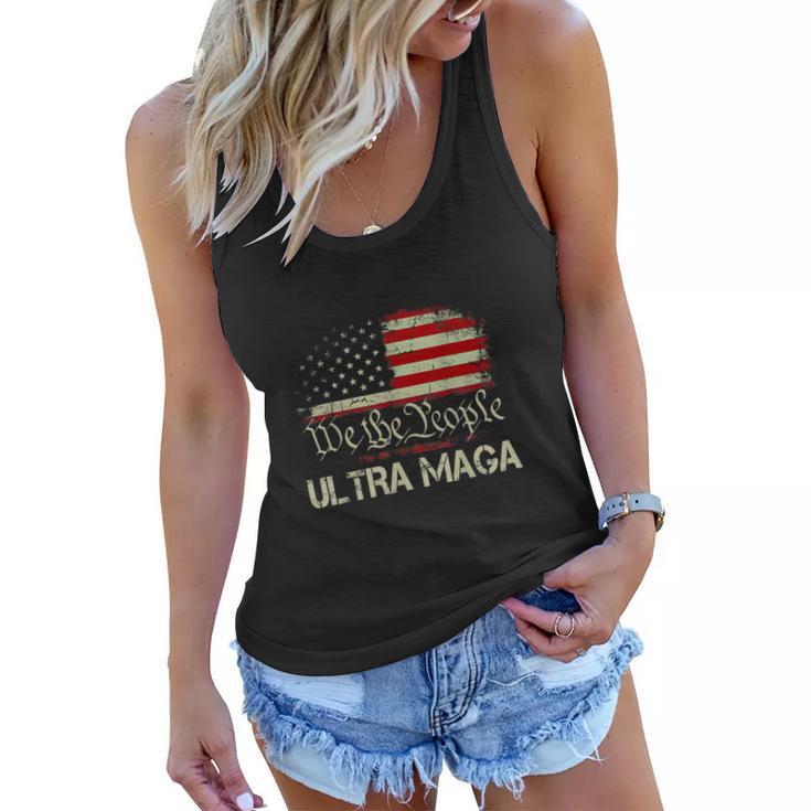 We The People America Ultra Maga Tshirt Women Flowy Tank
