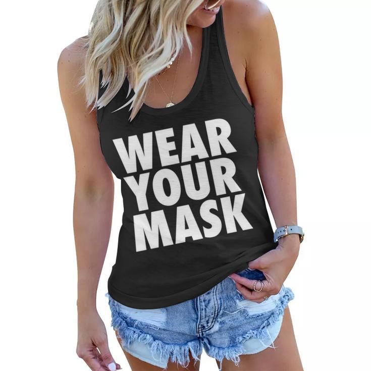 Wear Your Mask V2 Women Flowy Tank